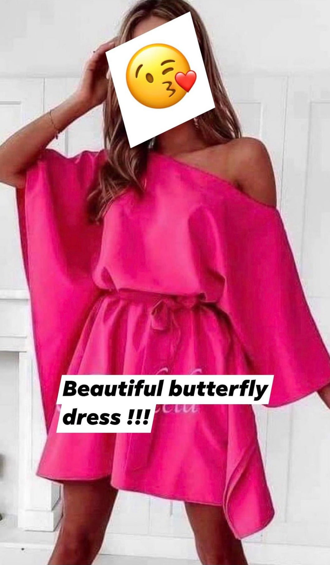 Butterfly Dress   Pink