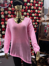 Load image into Gallery viewer, Pink asymmetric sweater