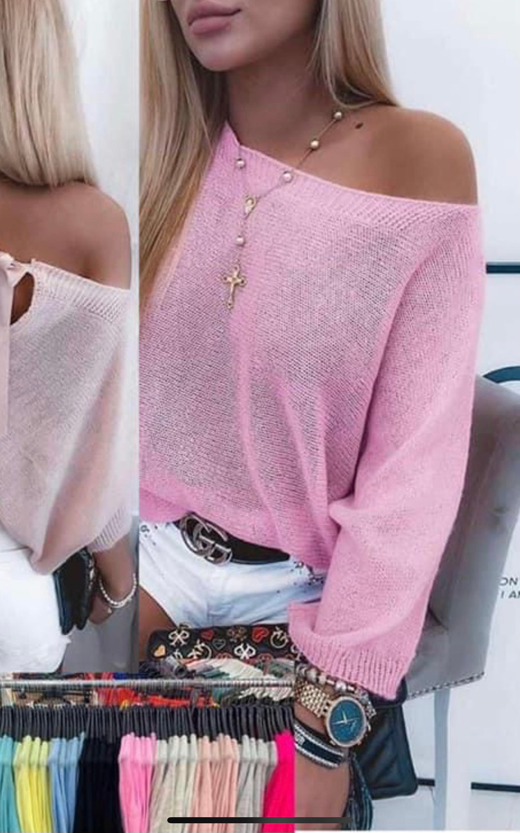 Sweater light pink